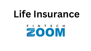 Image of FintechZoom logo with text 'Best Insurance' against a backdrop of abstract financial graphics.