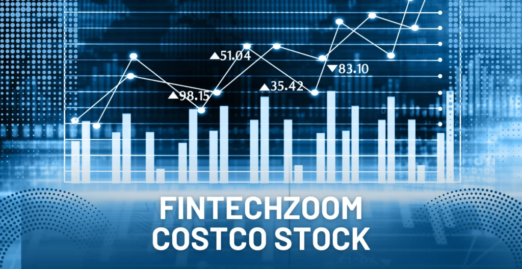 An illustration showing the impact of FintechZoom on tracking Costco stock performance, with detailed data visualizations and insightful analysis.