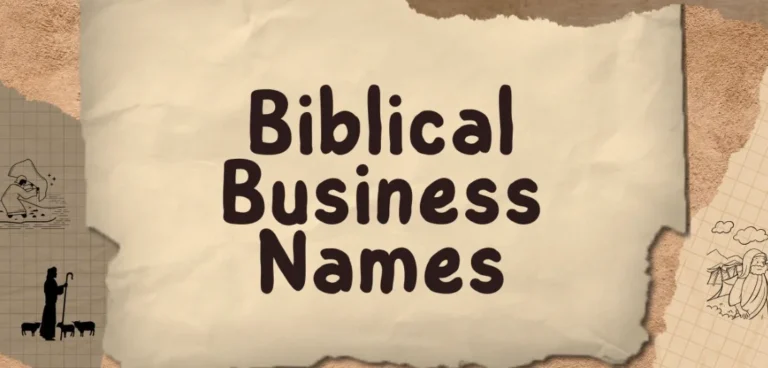 Biblical Business Names