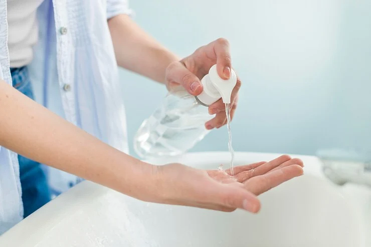 moisturizing hand sanitizer